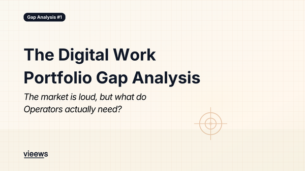 Gap Diagnosis #1: The Digital Work Porfolio.